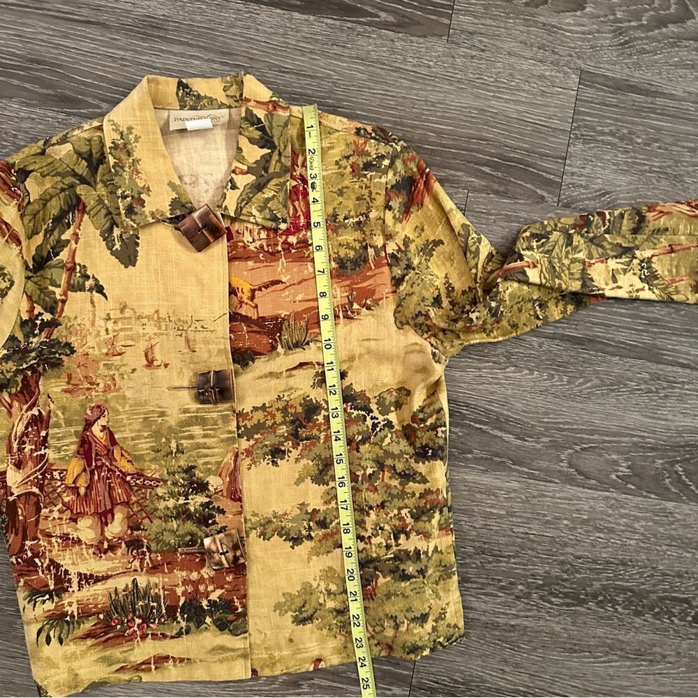 Painted Pony Linen Jacket - Picture 9 of 9